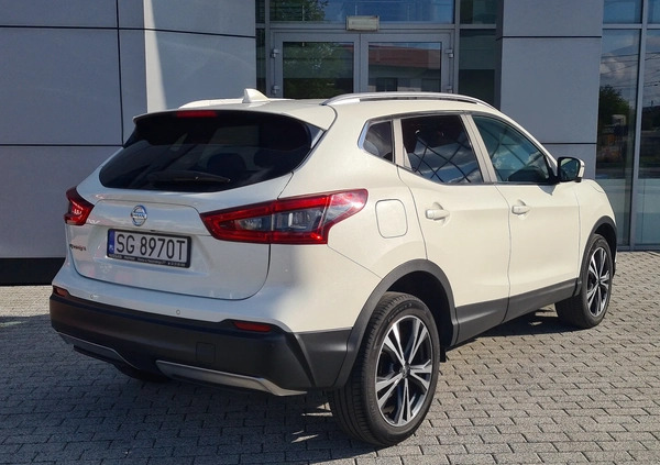 Nissan Qashqai cena 75900 przebieg: 72300, rok produkcji 2018 z Witnica małe 92